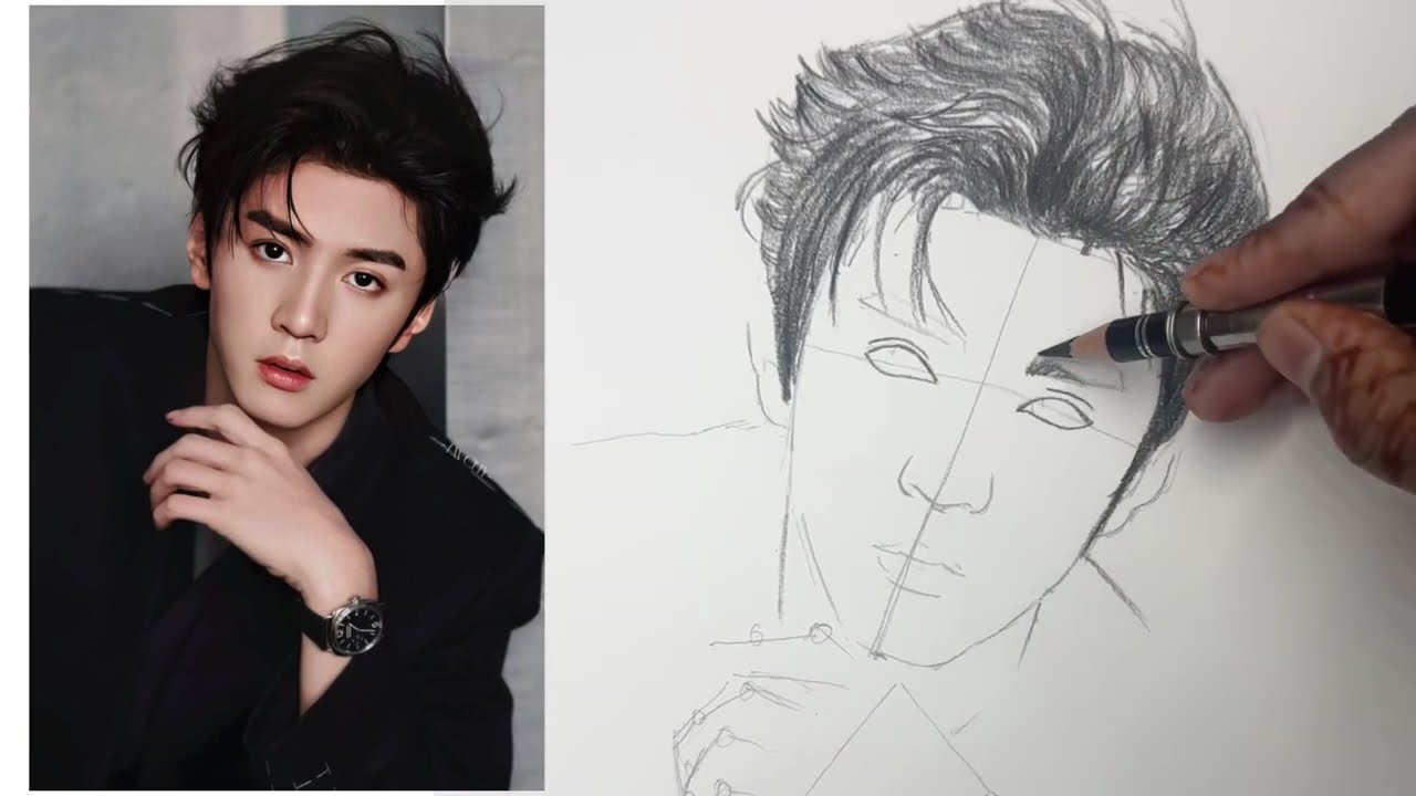 Chen Zhe Yuan Drawing Almost got Ruined.? | Spot The Mistake  || Artwork 