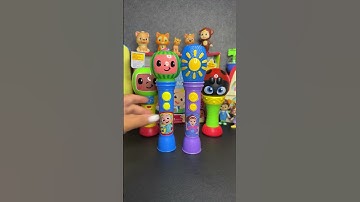 Cocomelon & Ms Rachel Sing Along Microphones #cute #toys
