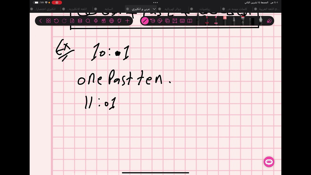 اللغه الانكليزيه محاضره ثانيه 