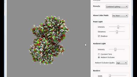 Molecule Viewer Demonstration