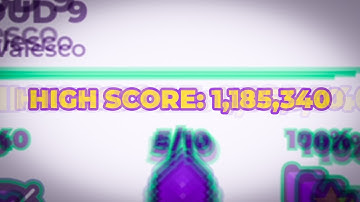 Getting 1 million points in Cloud 9 (Bonus Level) - The Impossible Game 2