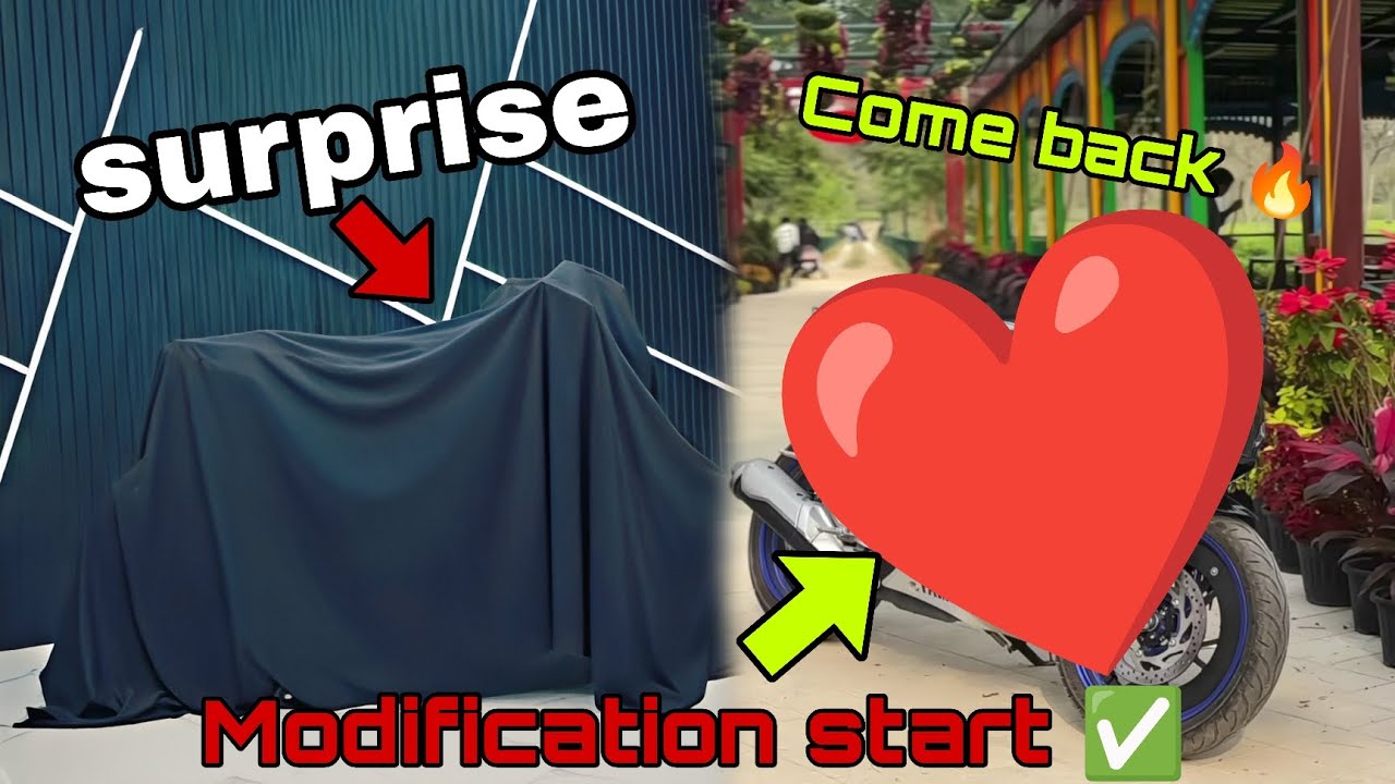 New Surprise ❤️/ Modification start ✅/ come back 🔥