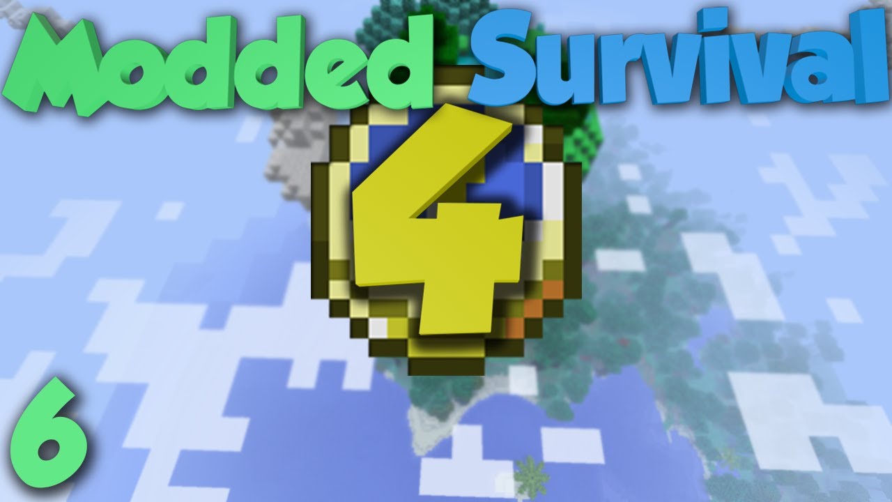 Minecraft: Modded Survival 4 Ep.6 - BLOOD! - YouTube