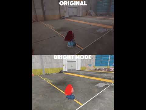 Poppy Playtime Chapter 5 Prototype Scene Bright Mode and Original#poppyplaytime#shorts#prototype