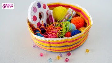 Paper Plate Weaving | Crafts for Kids