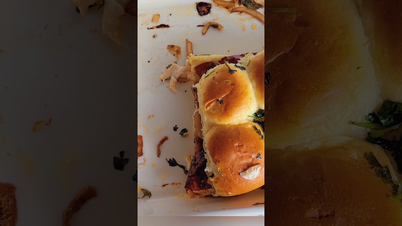 Best Sliders Ever with Turkey Bacon | 