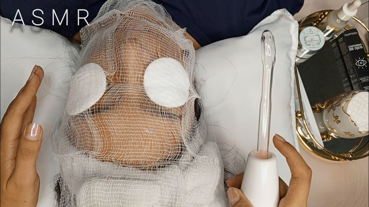 Tratamiento facial ASMR con Frecuencia ✨