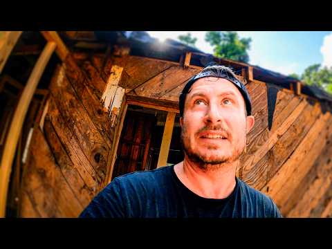 I'm replacing a wall with a homemade beam...Will it hold? | My Solo Abandoned House Rebuild