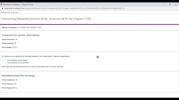 Examen de fin de chapitre 1 CCN4