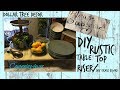 DIY RUSTIC TABLE TOP RISER/DRY ERASE BOARD | DOLLAR TREE DECOR DIY RUSTIC TABLE TOP RISER/DRY ERASE BOARD | DOLLAR TREE DECOR