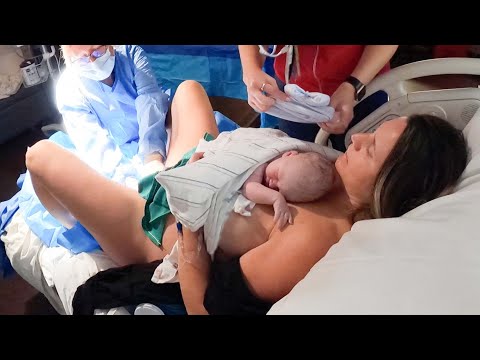 UNMEDICATED BIRTH! (No Epidural) + The Entire Process - Lazy Gecko Adventures