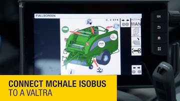 Connect McHale ISOBUS to a Valtra
