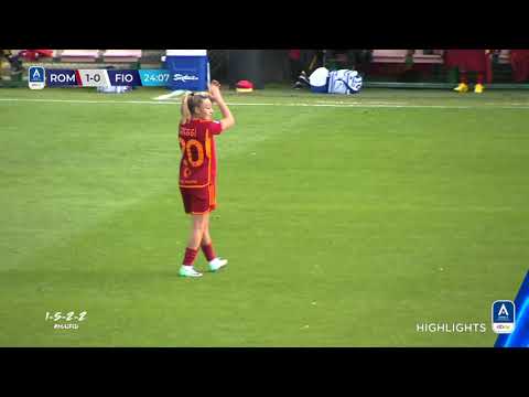 Roma-Fiorentina 2-1 | Greggi-Glionna dal sinistro 'magico' | #serieafemminile eBay 2023/24