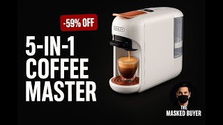 This 5-in-1 Coffee Machine BLEW My Mind! (59% OFF on AliExpress)