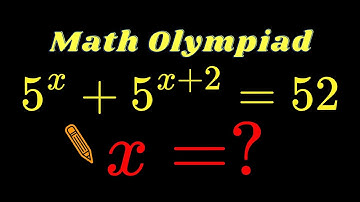 Math Olympiad Problem | Nice Exponential Equation | Math Olympiad Training