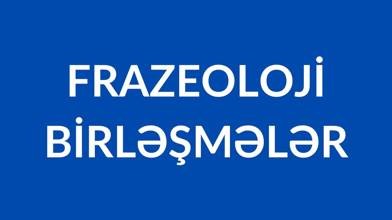 frazeoloji