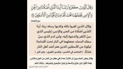 آية يخطئ في قراءتها الكثير انشرها ليعم النفع وتلقى الأجر بصوت القارئ #محمود_الحصري