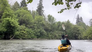 Training and adventure for first time kayaker