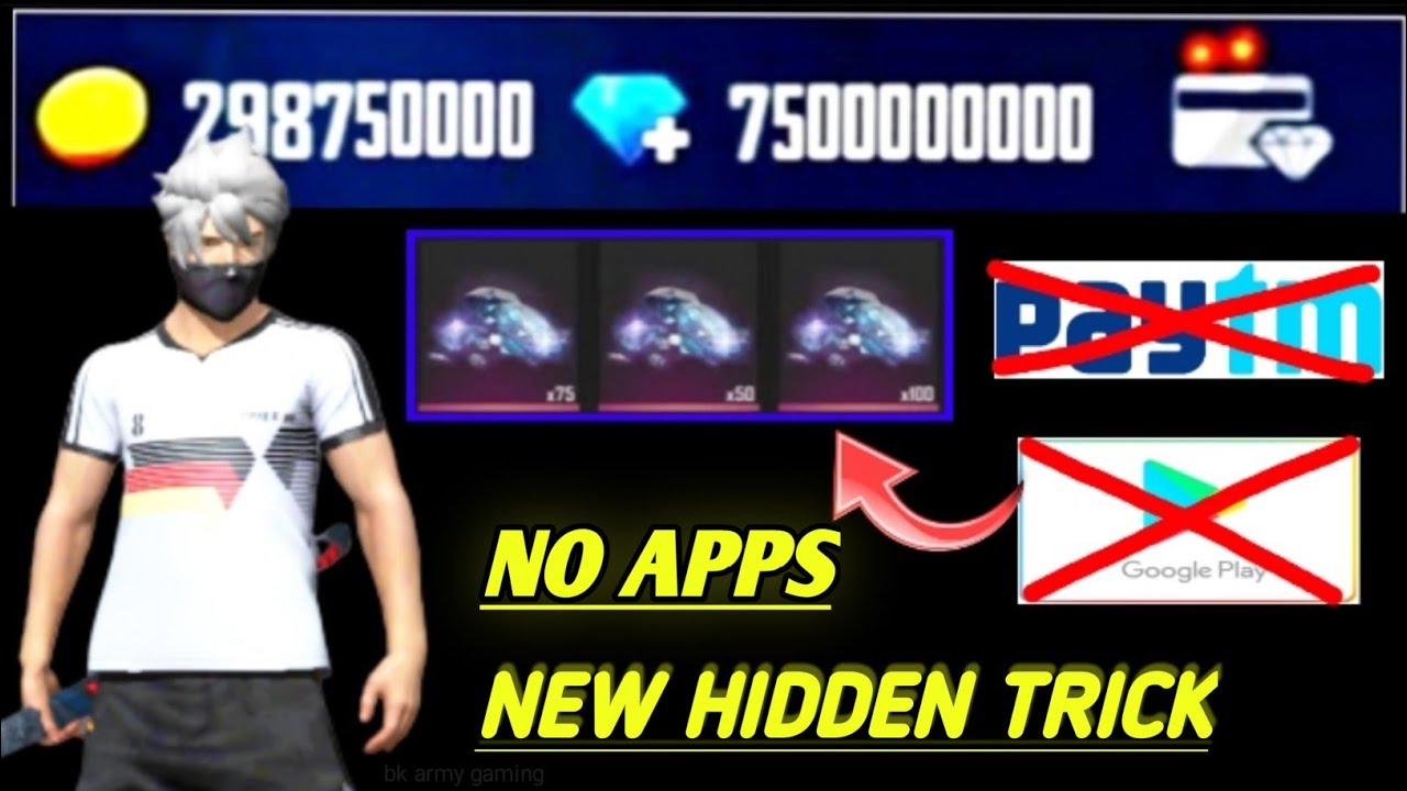 How To Get Free Diamond in Free Fire Without Paytm || No ...