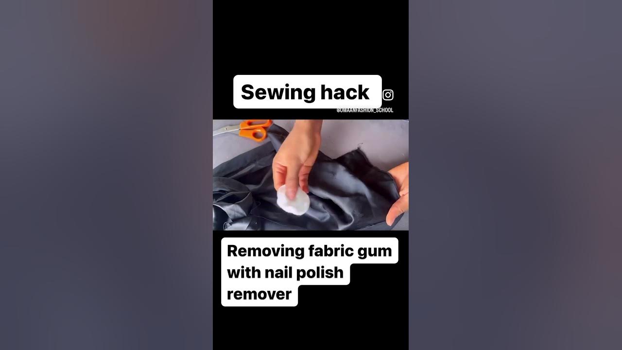 sewing-hack-how-to-remove-fabric-glue-with-nail-polish-remover-youtube