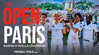 🇫🇷 𝟭𝟯𝟭° 𝗢𝗽𝗲𝗻 𝗱𝗲 𝗣𝗮𝗿𝗶́𝘀: 𝗧𝗵𝗲 𝗯𝗶𝗴 𝗳𝗶𝗻𝗮𝗹 📹Two teams, one trophy, and Baron D’Avella crowned champion! 🏆