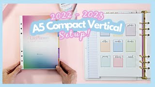 2023 Erin Condren Compact Vertical ✩ Planner Setup