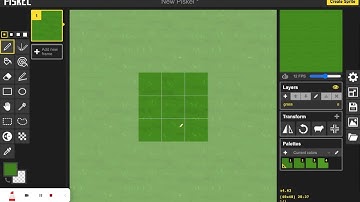 Basic Tile Set Design using Pixel Art