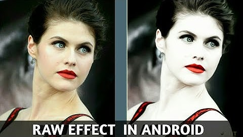 Raw Editing in Android  || Part 2 || Rahul creations