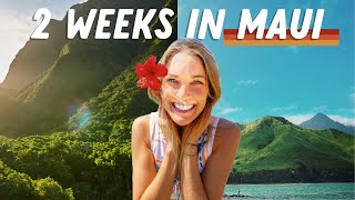 THE ULTIMATE MAUI TRAVEL VLOG (2 Weeks in Maui)