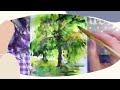 Мастер-клас акварельной живописи от Ольги Руссу. Watercolor / Olga Russu #shorts #art#drawing