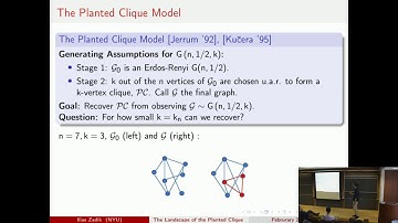 2020.02.21 PS - Ilias Zadik - The landscape of the planted clique problem