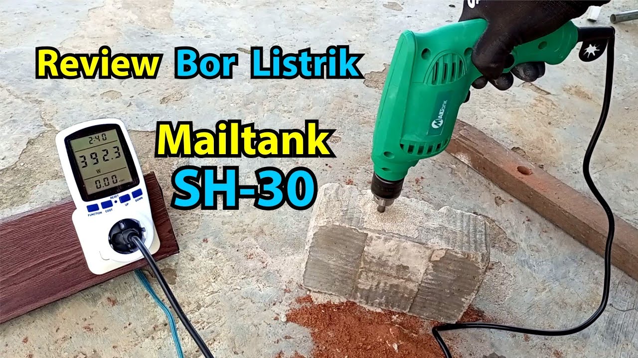Bor Listrik Murah, Electric Drill Mailtank SH30 SH-30