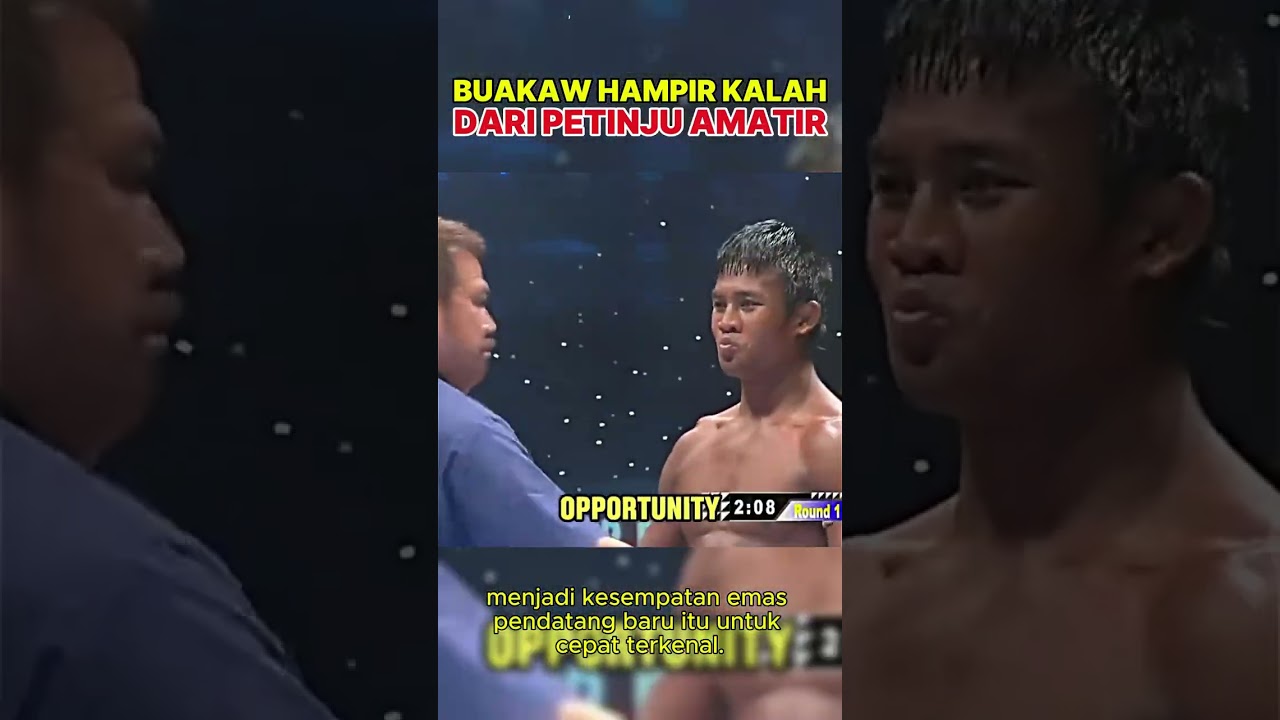 BUAKAW HAMPIR KALAH DARI PETINJU AMATIR!! #mma #ufc #boxing #sport #sports