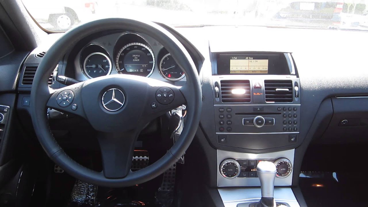 2011 Mercedes Benz C300 Arctic White Stock 13970a