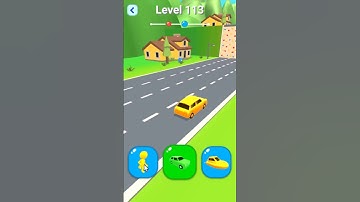 Shape-shifting Level 113! Amazing Game! Mobile Game! 👇SUBSCRIBE PLEASE👇 #shorts