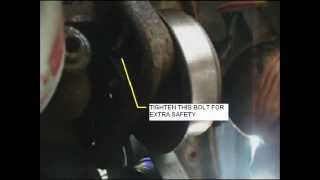 Mitsubishi 3000GT / Dodge Stealth serpentine belt adjustment