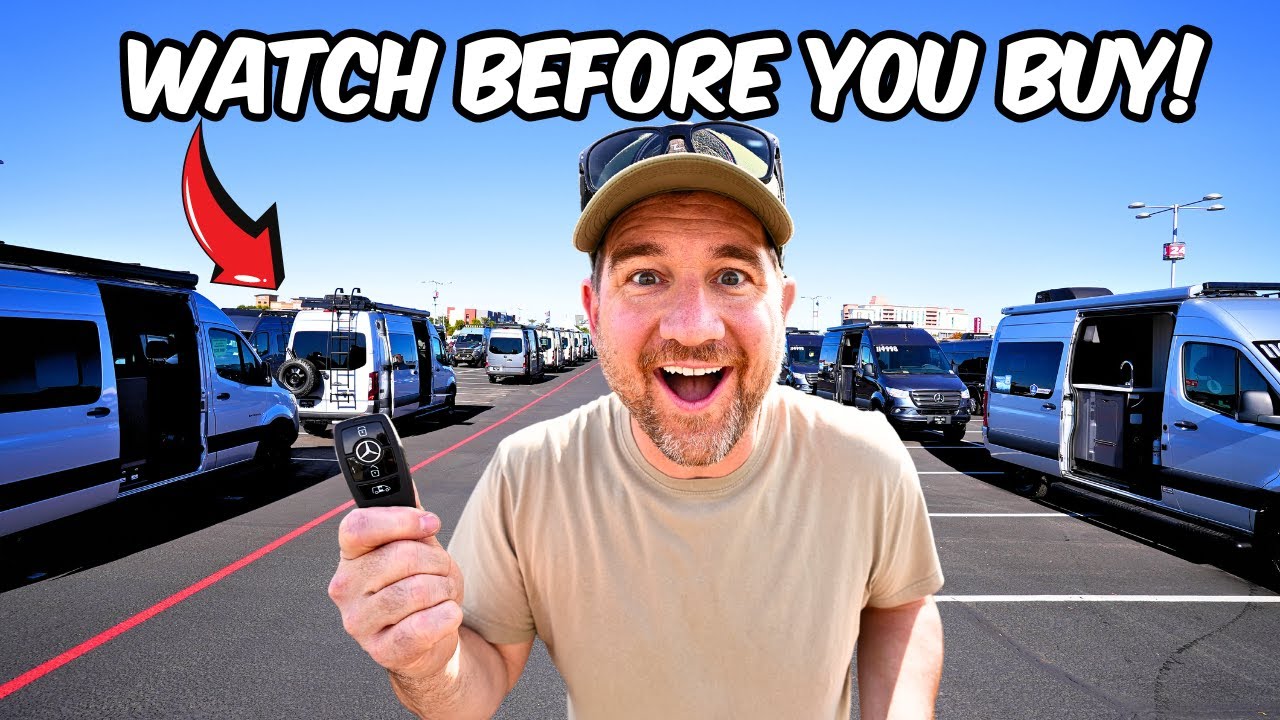 Honest Review of Class B Vans at the Mega RV Show! - YouTube