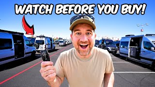 Honest Review of Class B Vans at the Mega RV Show!