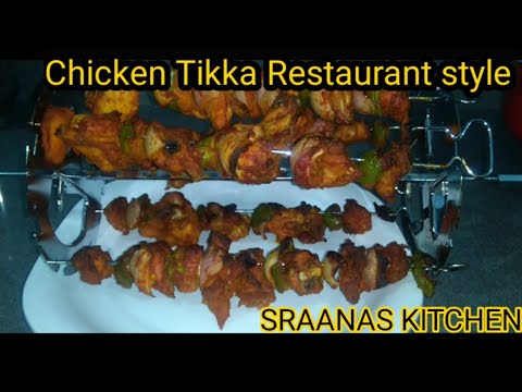 Chicken Tikka Restaurant Style