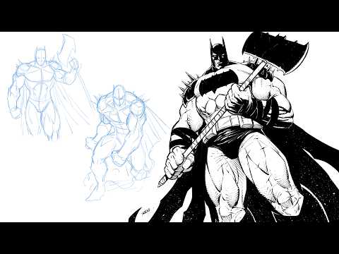 Drawing Absolute Batman and Talking About Perfectionism