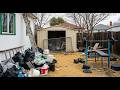 Backyard Transformation: From Dump to Dream Gym#extremecleanup #beforeandafter #viral