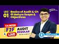 Demo 01: Basics Nature & Scope | CA Inter Audit | Regular Batch | Sep'26 & Jan'27| CA Ravi Taori Sir