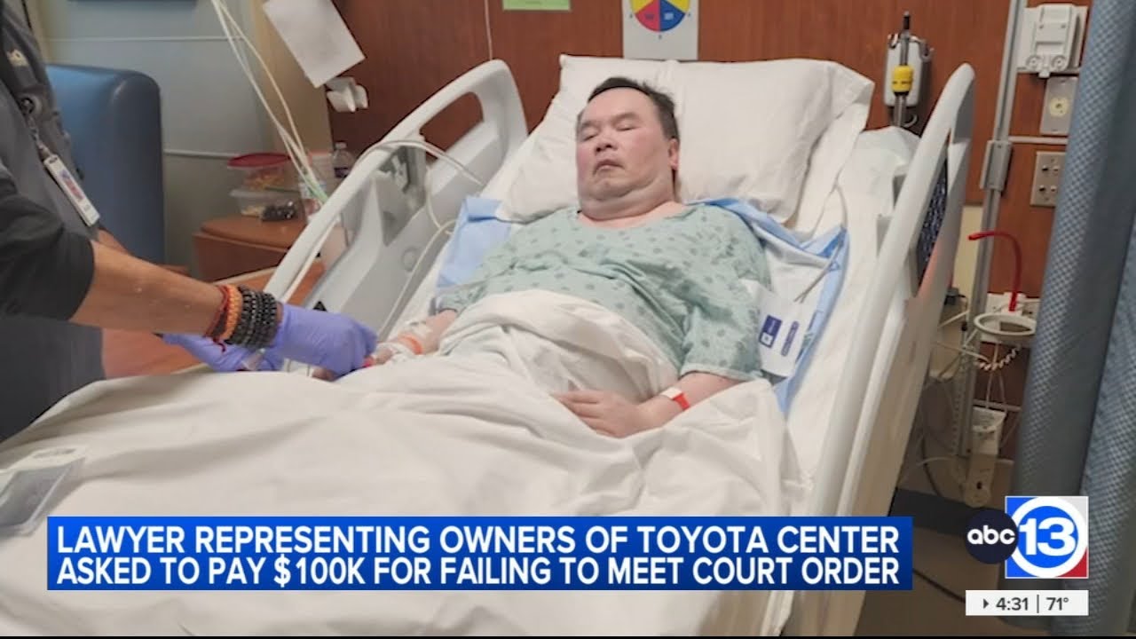 Toyota Center lawyers asked to pay $100k for failing to meet court order in case of quadriplegic man