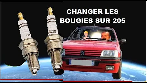 Quand changer les bougies sur Peugeot 205 ?