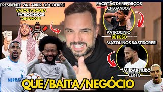 EXCLUSIVO; CONFIRMOU AGORA UM BAITA NEGOCIO NO CORINTHIANS!ACORDO DAS ARABIAS CHEANDO!?