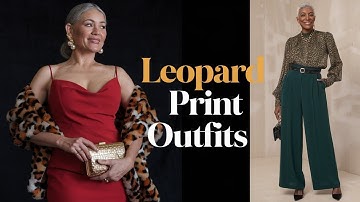 Chic Color Combos Leopard-Print 2025 Fashion Trends | Outfit Ideas for Women Over 50