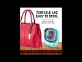 DRIFTX COMBO Portable Rechargeable Hand Fan &amp; Desk Fan Review