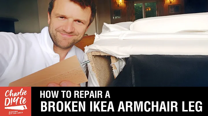 How to Repair a Broken Ikea Armchair Leg