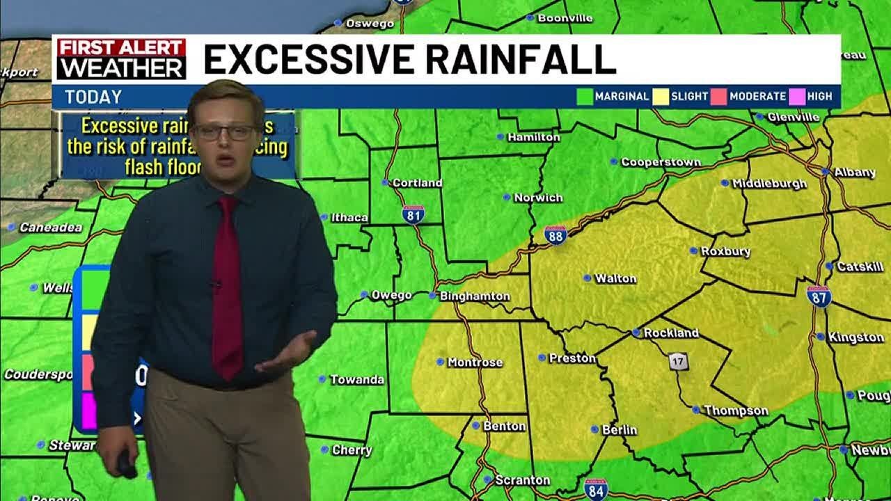 Rain has calmed down, but chances could increase going into Friday ...