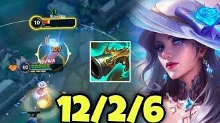 WILD RIFT ADC // THIS CAITLYN IS GOOD WITH THIS BUILD AND RUNES IN PATCH 7.2 GAMEPLAY!